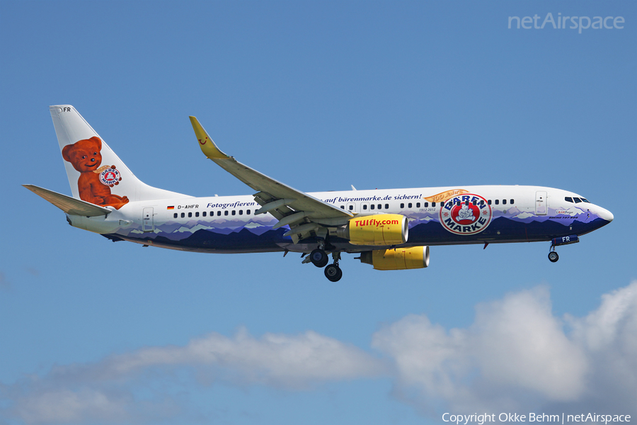 TUIfly Boeing 737-8K5 (D-AHFR) | Photo 38922