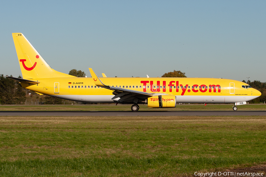 TUIfly Boeing 737-8K5 (D-AHFR) | Photo 318386