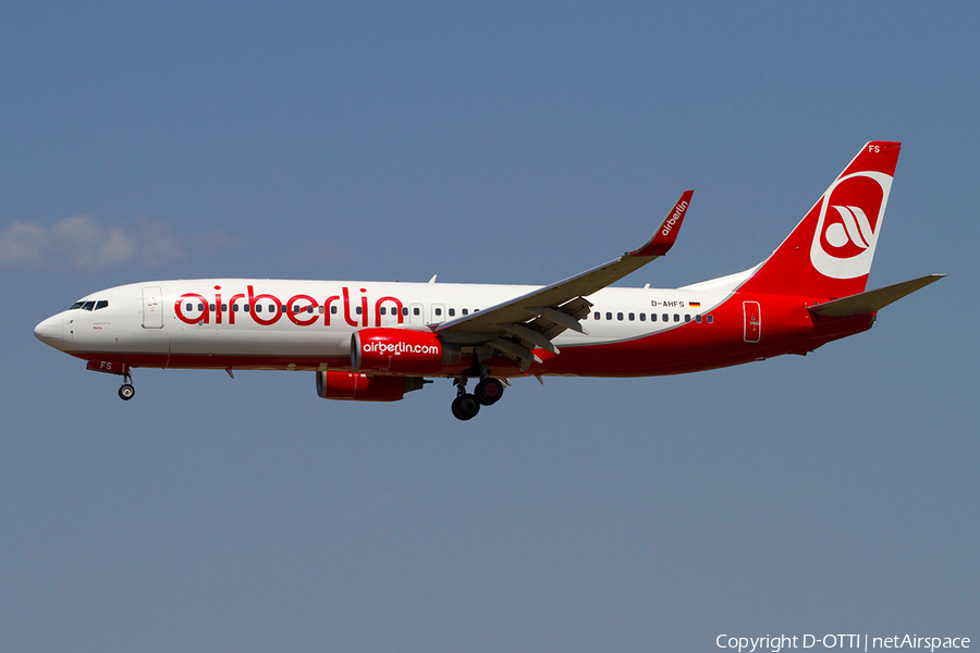 Air Berlin Boeing 737-8K5 (D-AHFS) | Photo 367600