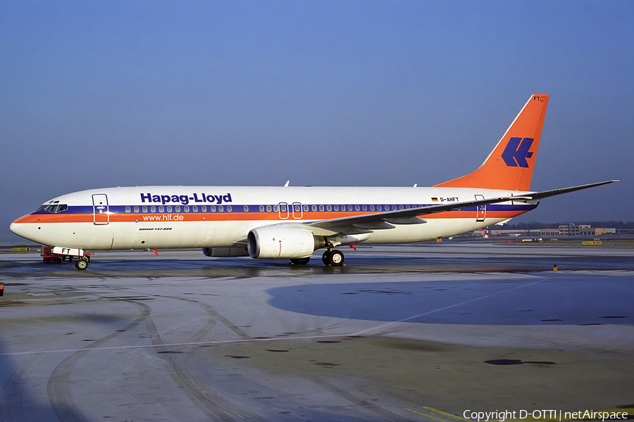 Hapag-Lloyd Boeing 737-8K5 (D-AHFT) | Photo 545565