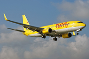 TUIfly Boeing 737-8K5 (D-AHFT) at  Corfu - International, Greece