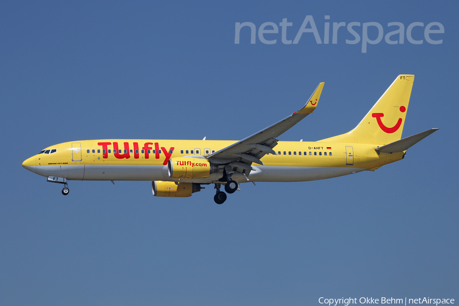 TUIfly Boeing 737-8K5 (D-AHFT) | Photo 103500