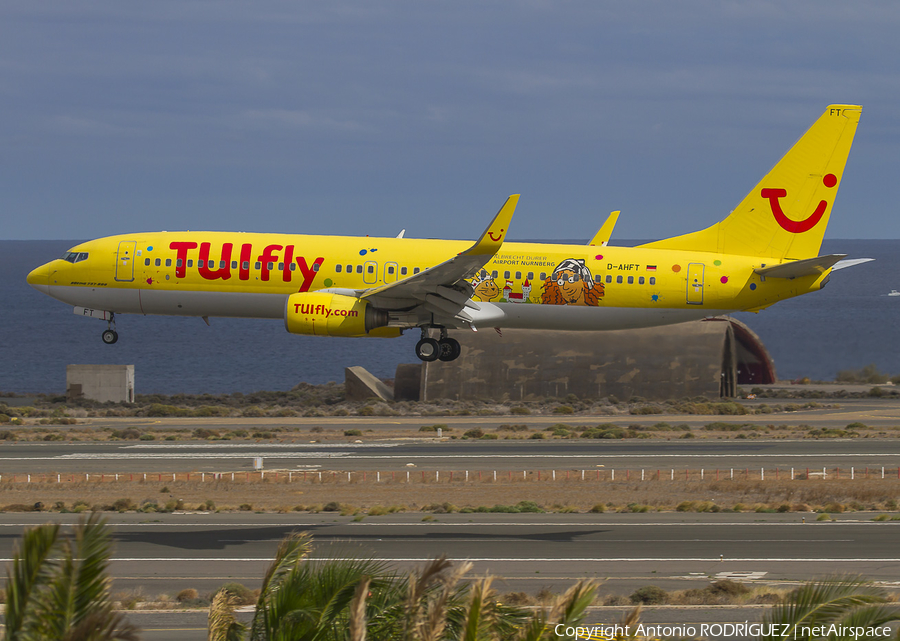 TUIfly Boeing 737-8K5 (D-AHFT) | Photo 341271