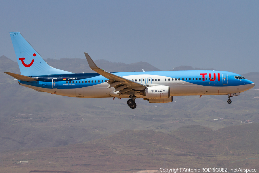 TUIfly Boeing 737-8K5 (D-AHFT) | Photo 440499