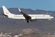 TUIfly Boeing 737-8K5 (D-AHFT) at  Gran Canaria, Spain