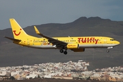 TUIfly Boeing 737-8K5 (D-AHFT) at  Gran Canaria, Spain
