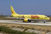 TUIfly Boeing 737-8K5 (D-AHFT) at  Rhodes, Greece