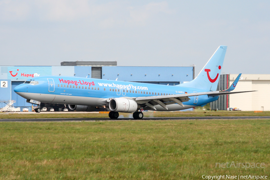 Hapag-Lloyd Boeing 737-8K5 (D-AHFU) | Photo 279306