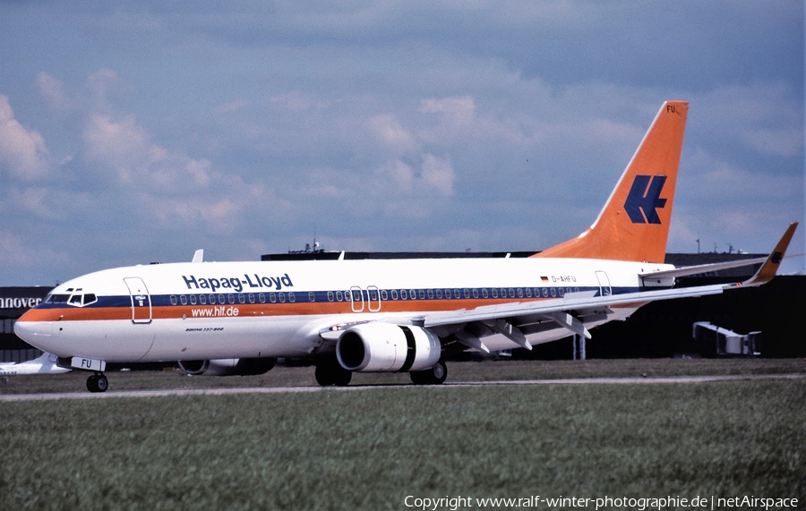 Hapag-Lloyd Boeing 737-8K5 (D-AHFU) | Photo 463496