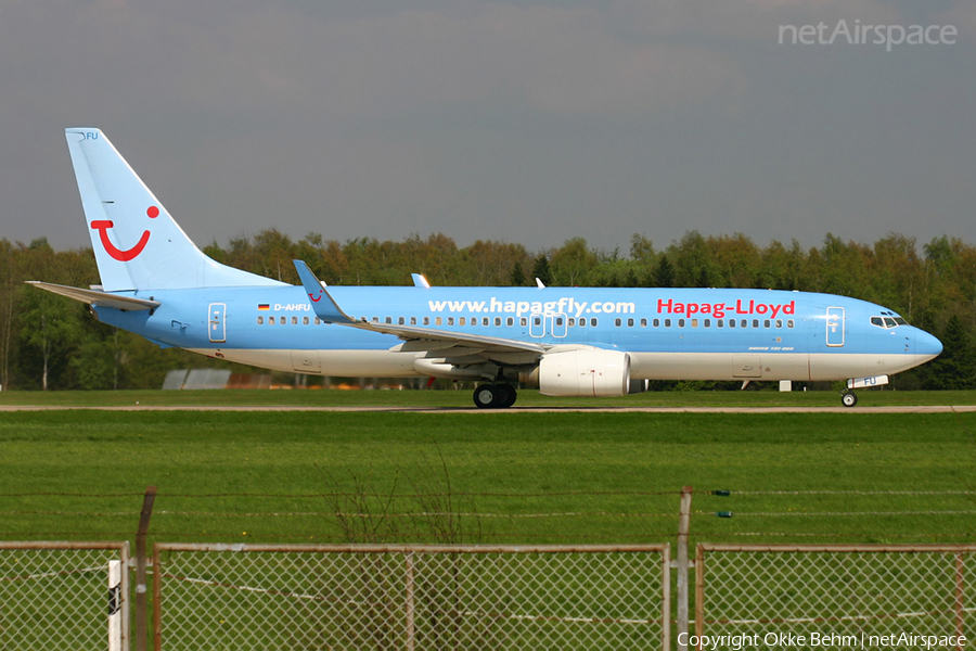 Hapag-Lloyd Boeing 737-8K5 (D-AHFU) | Photo 49936