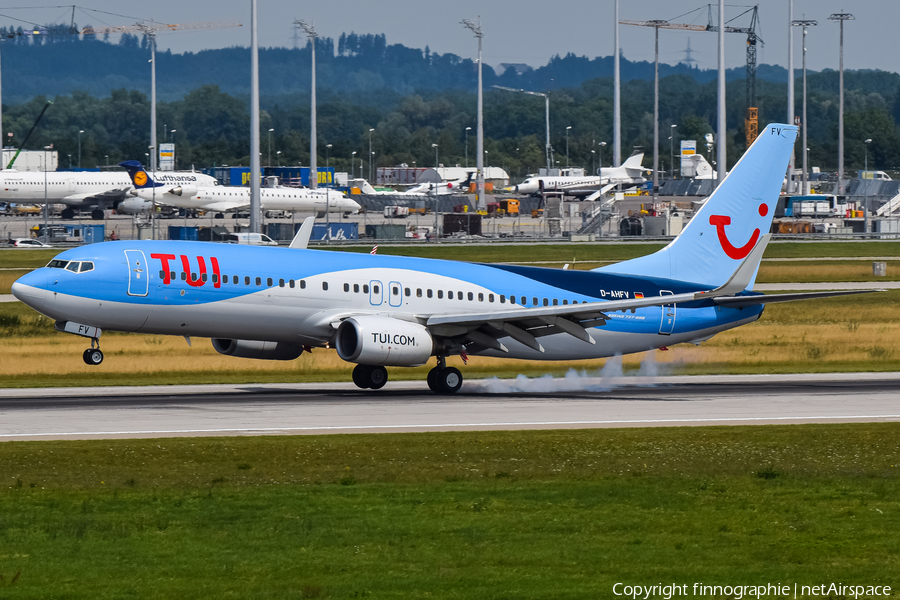 TUI Airlines Germany Boeing 737-8K5 (D-AHFV) | Photo 447147