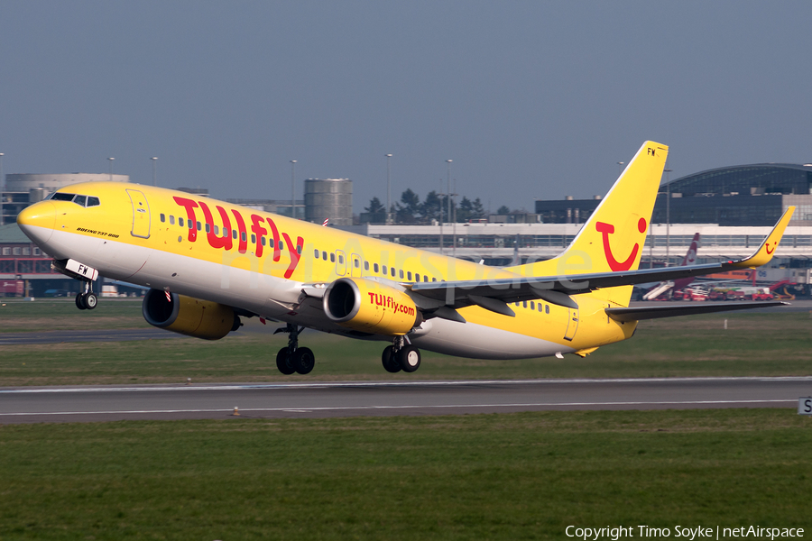 TUIfly Boeing 737-8K5 (D-AHFW) | Photo 109402