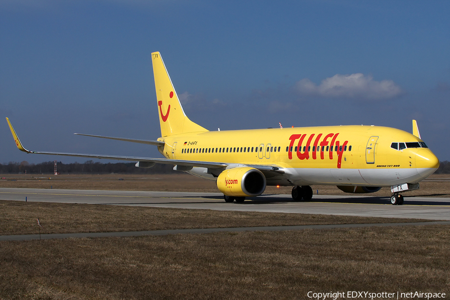 TUIfly Boeing 737-8K5 (D-AHFX) | Photo 278313
