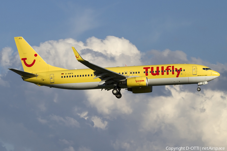 TUIfly Boeing 737-8K5 (D-AHFX) | Photo 413864