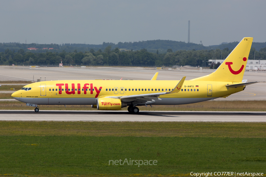 TUIfly Boeing 737-8K5 (D-AHFX) | Photo 53749