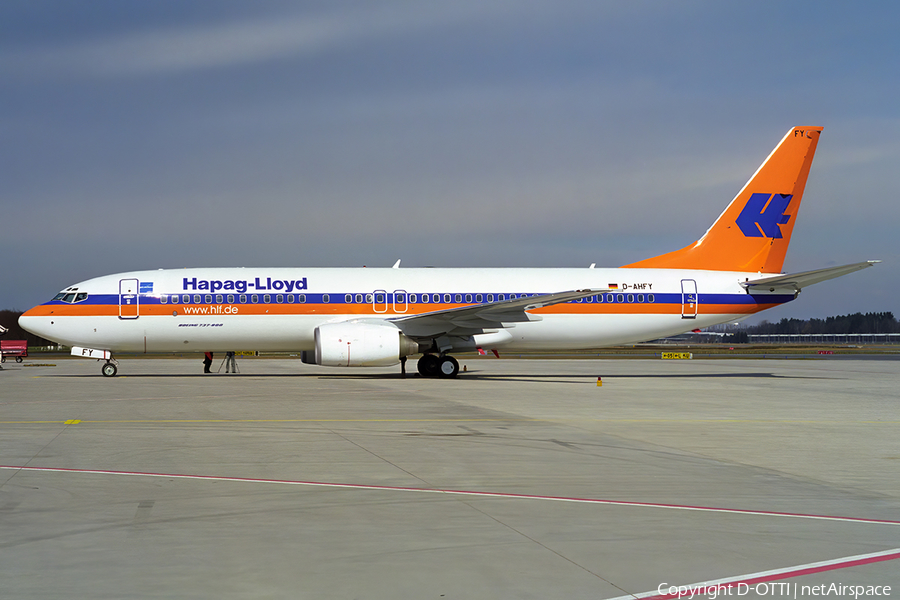 Hapag-Lloyd Boeing 737-8K5 (D-AHFY) | Photo 559515