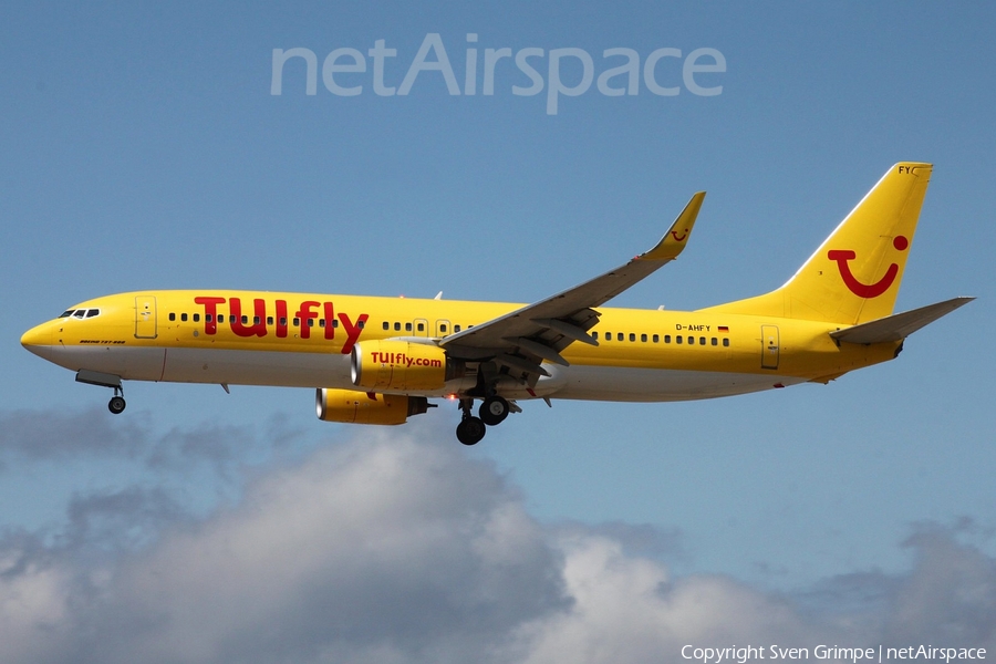 TUIfly Boeing 737-8K5 (D-AHFY) | Photo 33158