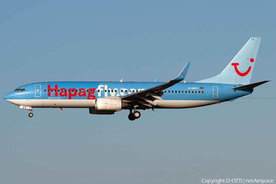 Hapagfly Boeing 737-8K5 (D-AHFY) | Photo 318707