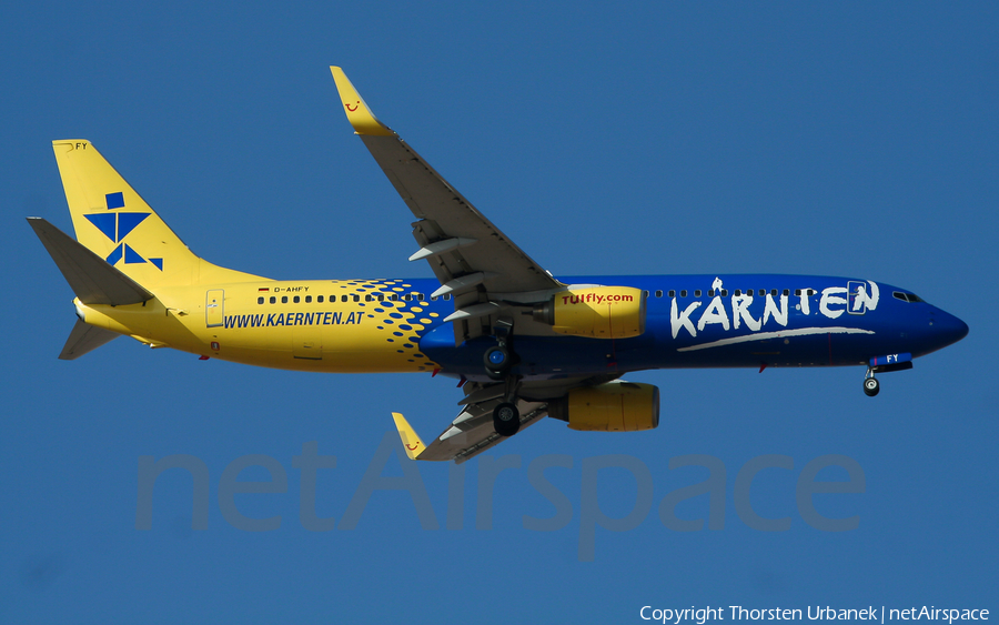 TUIfly Boeing 737-8K5 (D-AHFY) | Photo 136610