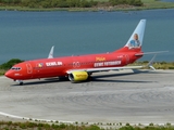 TUIfly Boeing 737-8K5 (D-AHFZ) at  Corfu - International, Greece