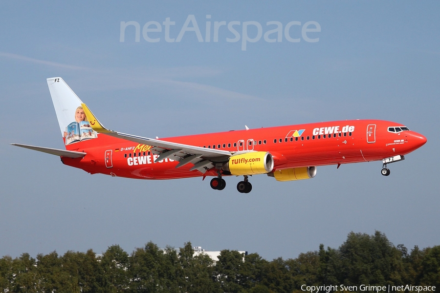 TUIfly Boeing 737-8K5 (D-AHFZ) | Photo 31155