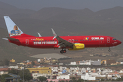 TUIfly Boeing 737-8K5 (D-AHFZ) at  Gran Canaria, Spain