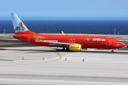 TUIfly Boeing 737-8K5 (D-AHFZ) at  Tenerife Sur - Reina Sofia, Spain