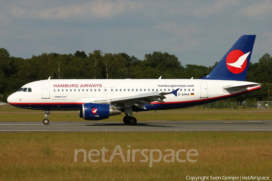 Hamburg Airways Airbus A319-112 (D-AHHA) | Photo 10094