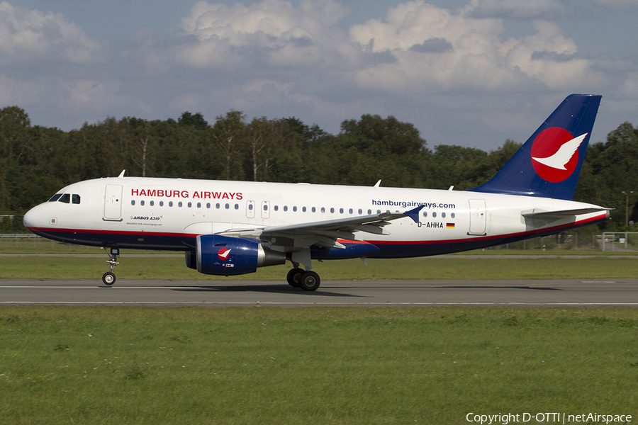 Hamburg Airways Airbus A319-112 (D-AHHA) | Photo 368291