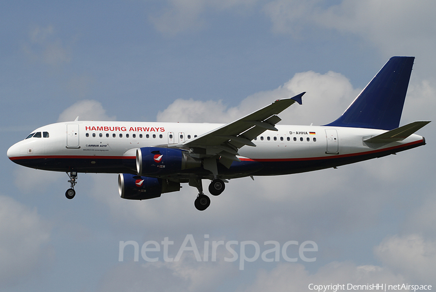 Hamburg Airways Airbus A319-112 (D-AHHA) | Photo 411675