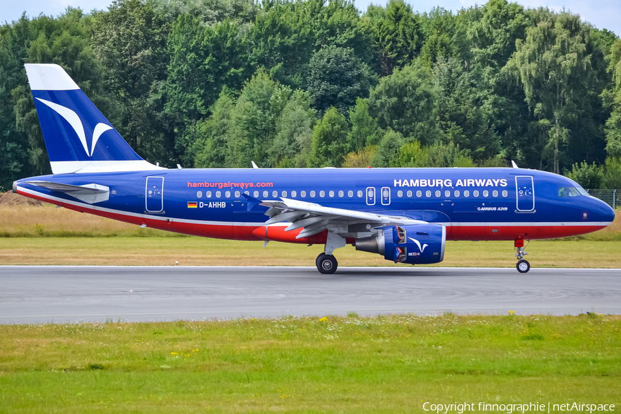 Hamburg Airways Airbus A319-112 (D-AHHB) | Photo 482684