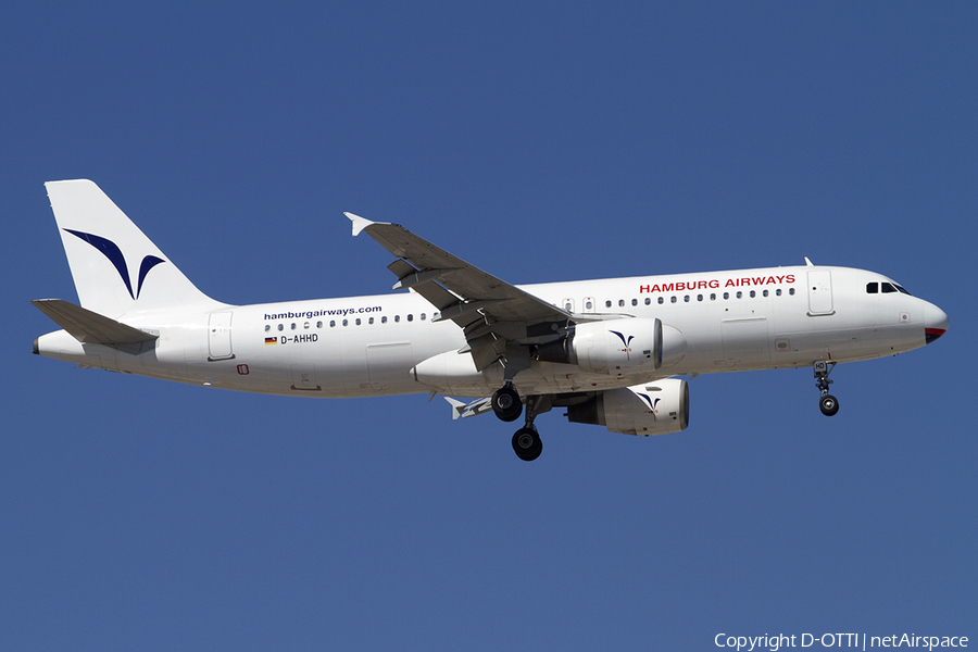 Hamburg Airways Airbus A320-214 (D-AHHD) | Photo 392593