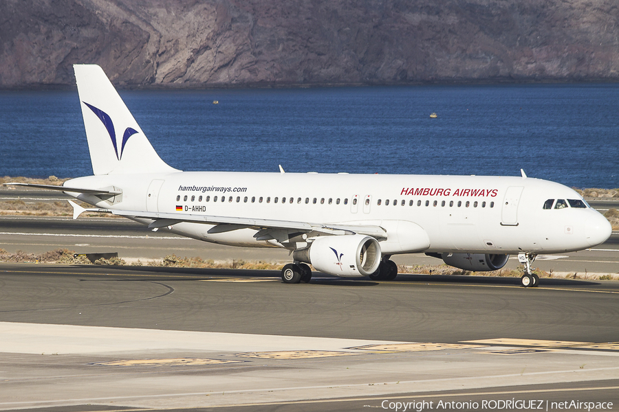 Hamburg Airways Airbus A320-214 (D-AHHD) | Photo 150526