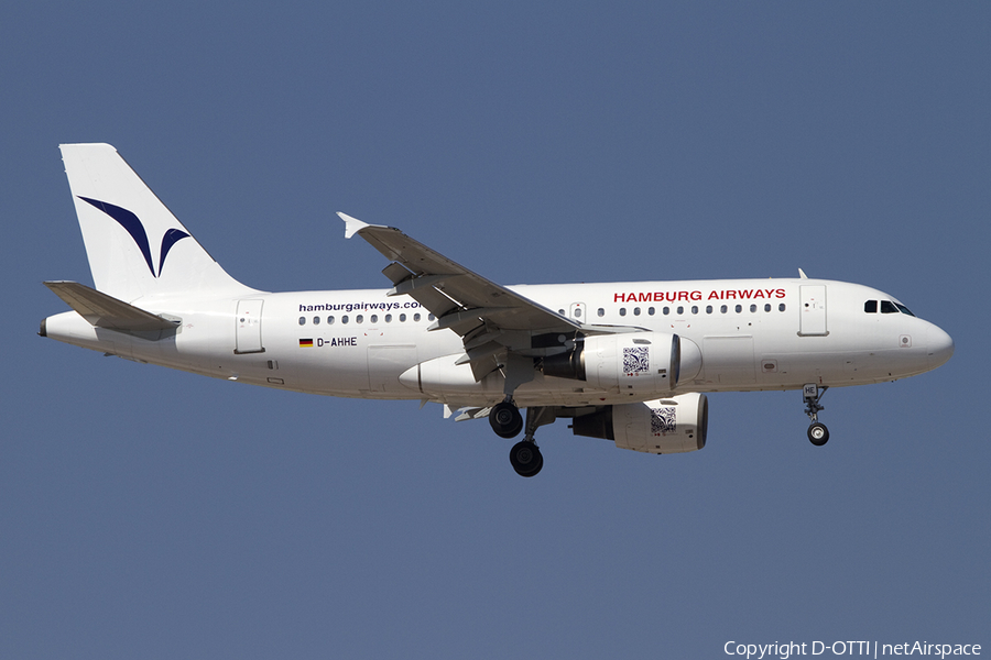 Hamburg Airways Airbus A319-112 (D-AHHE) | Photo 392222