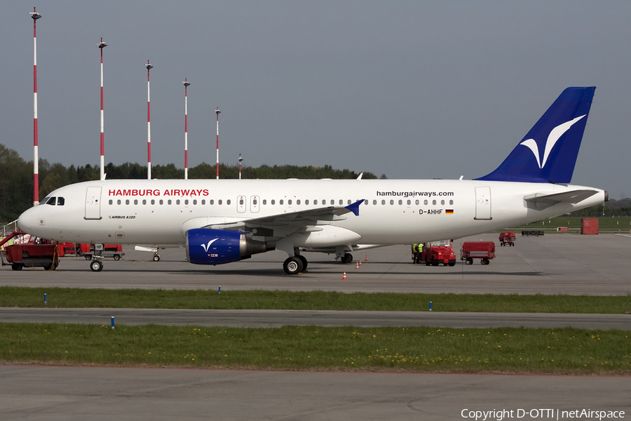 Hamburg Airways Airbus A320-214 (D-AHHF) | Photo 408142