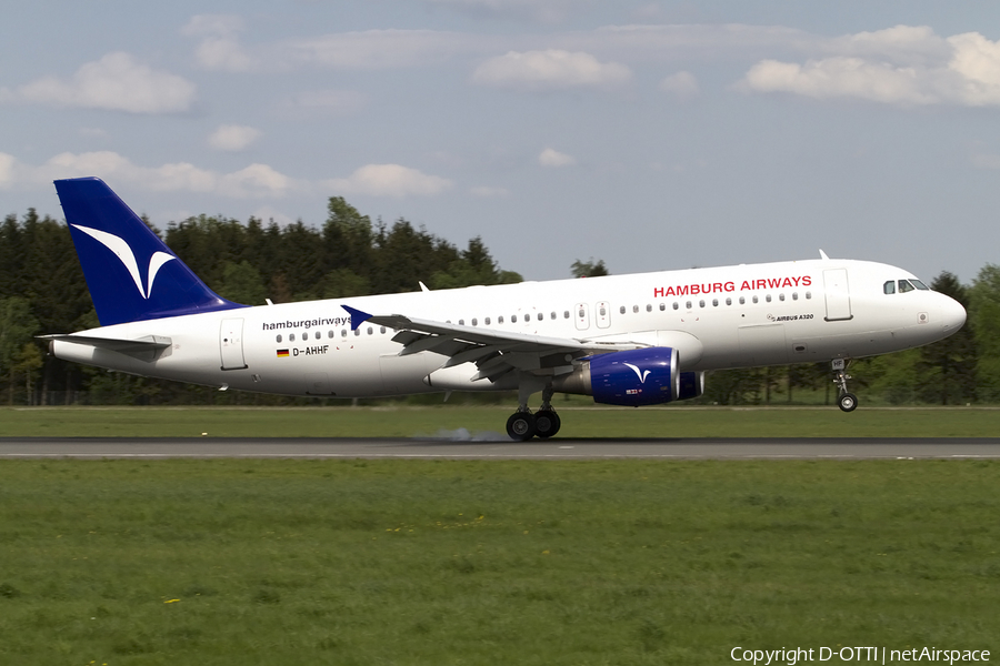 Hamburg Airways Airbus A320-214 (D-AHHF) | Photo 408289