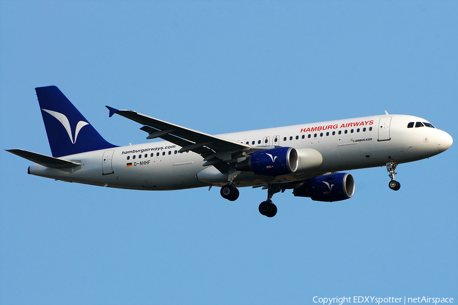 Hamburg Airways Airbus A320-214 (D-AHHF) | Photo 276102