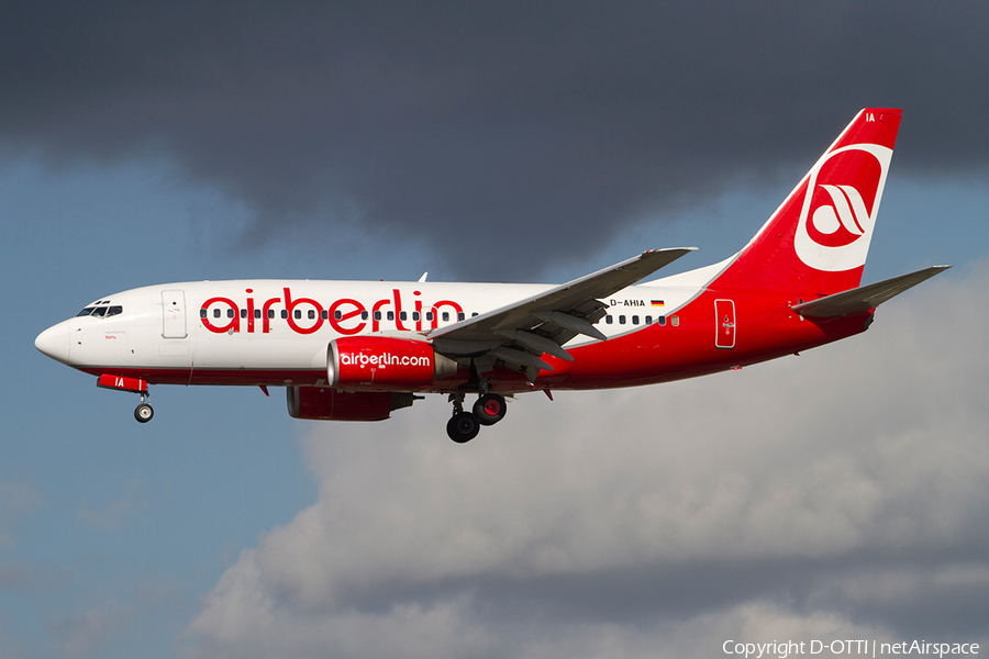 Air Berlin Boeing 737-73S (D-AHIA) | Photo 359342