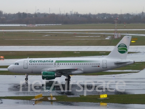 Germania Airbus A319-112 (D-AHIM) at  Dusseldorf - International, Germany