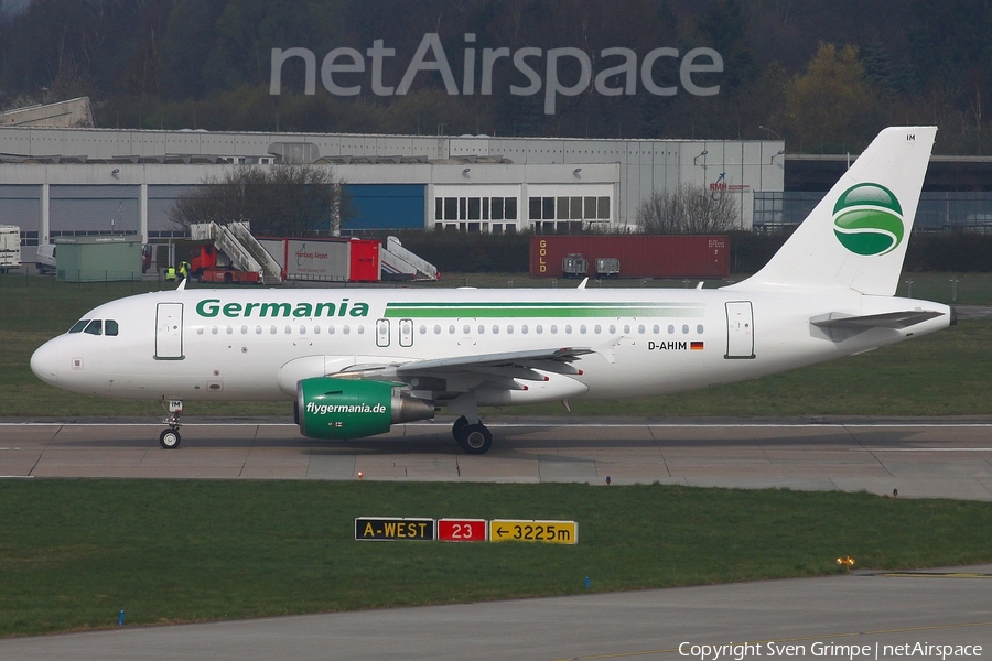 Germania Airbus A319-112 (D-AHIM) | Photo 44278