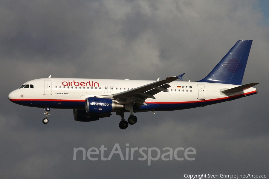 Air Berlin Airbus A319-112 (D-AHIN) | Photo 32629