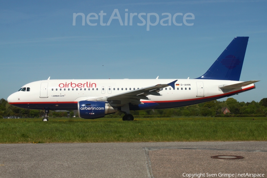 Air Berlin Airbus A319-112 (D-AHIN) | Photo 433289