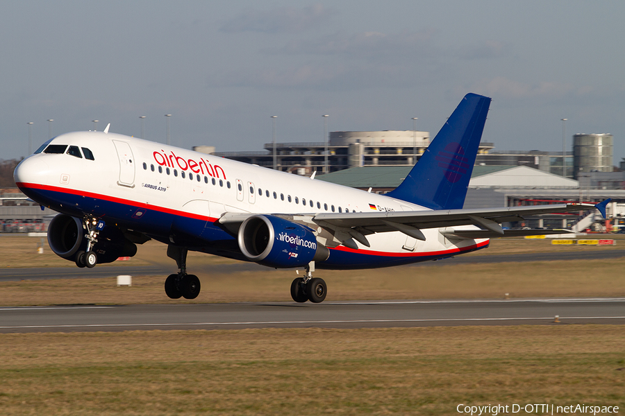 Air Berlin Airbus A319-112 (D-AHIO) | Photo 346790