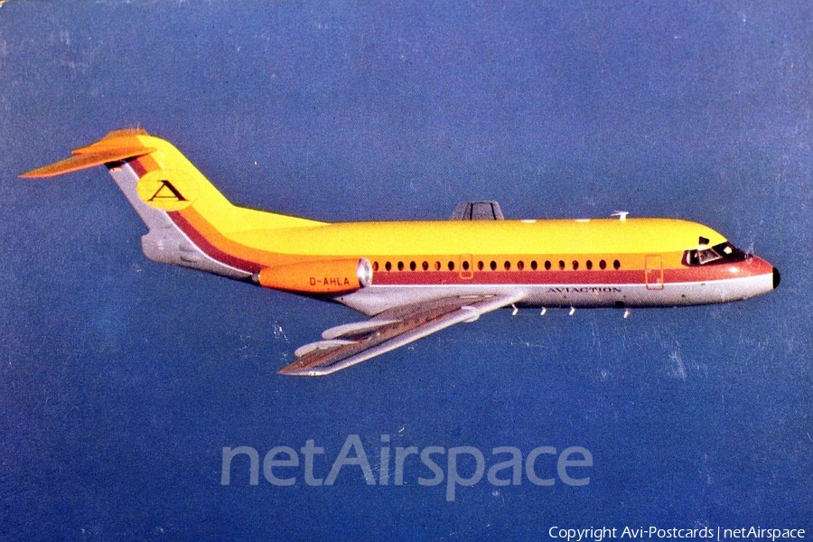 Aviaction Fokker F28-1000 Fellowship (D-AHLA) | Photo 67750
