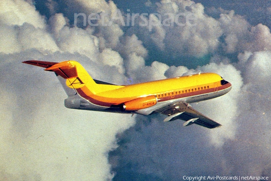 Aviaction Fokker F28-1000 Fellowship (D-AHLA) | Photo 70168