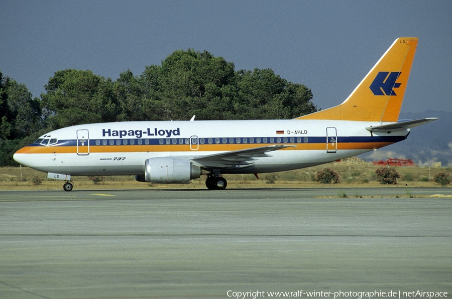 Hapag-Lloyd Boeing 737-5K5 (D-AHLD) | Photo 412932