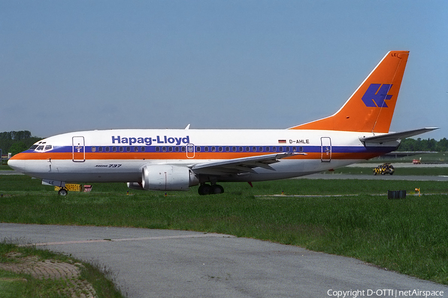 Hapag-Lloyd Boeing 737-5K5 (D-AHLE) | Photo 191543