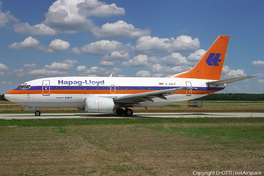 Hapag-Lloyd Boeing 737-5K5 (D-AHLF) | Photo 246339
