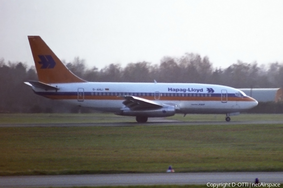 Hapag-Lloyd Boeing 737-2K5Adv (D-AHLI) | Photo 201255