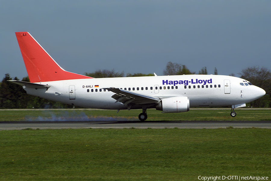 Hapag-Lloyd Boeing 737-5K5 (D-AHLI) | Photo 464896